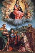 Andrea del Sarto Virgin with Four Saints china oil painting reproduction